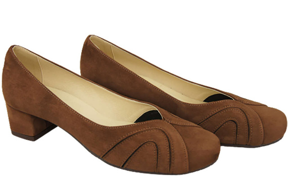 Women's shoes Suede leather pumps 786 Z ElitaBut