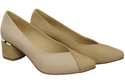 Women's shoes Pumps Natural leather 191 ElitaBut