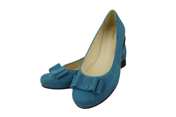 Women's Shoes Ballerinas natural leather Suede 126 ElitaBut