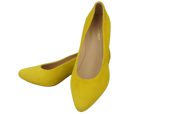 Women's footwear Women's pumps Suede leather 158 Z ElitaBut