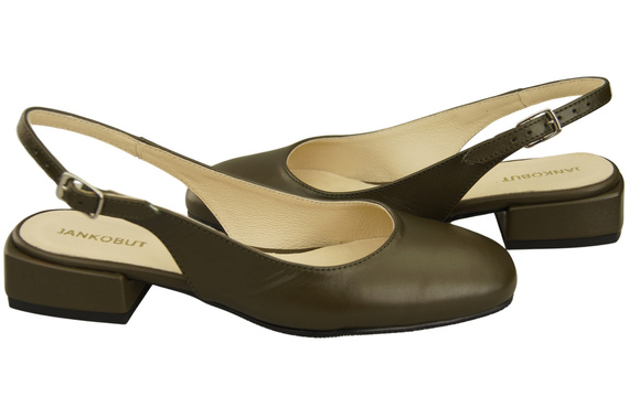 Women's Shoes Sandals Flat Heel Natural Leather 206 ElitaBut