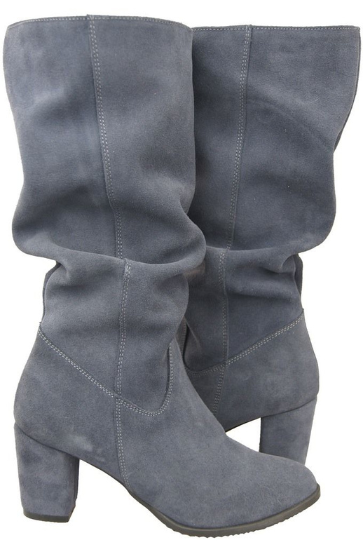 Shoes Boots Women's natural leather Velor 141 ElitaBut