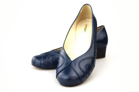 Women's shoes Pumps natural leather 786 ElitaBut