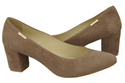 Women's Shoes Pumps Natural Leather Suede 106 ElitaBut