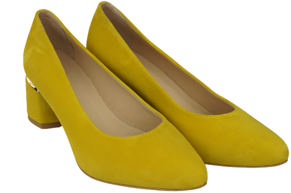 Women's footwear Women's pumps Suede leather 143 ElitaBut