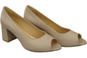 Women's Shoes PEEP TOE  Natural leather 192 ElitaBut
