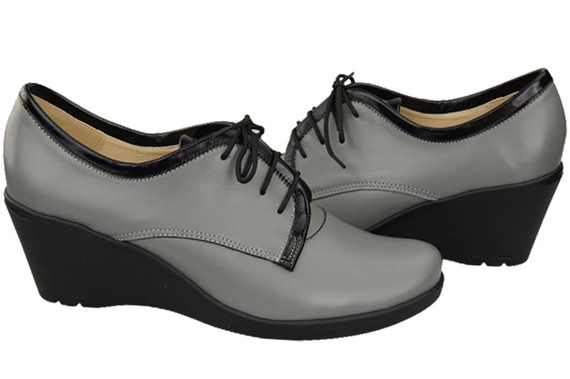 Shoes Women's Brogues On Wedge Natural leather 181 ElitaBut