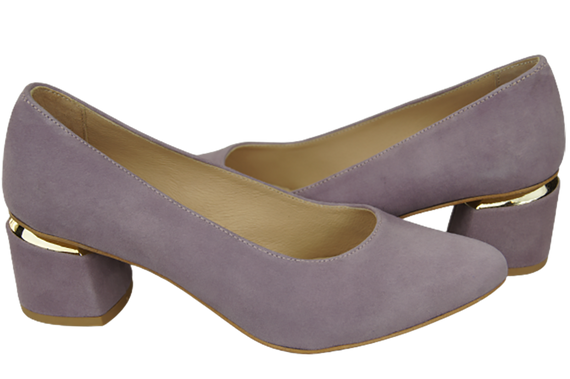 Women's footwear Women's pumps Suede leather 143 ElitaBut
