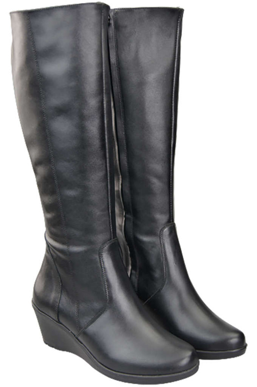 Shoes Women's boots Wedge natural leather 177 ElitaBut