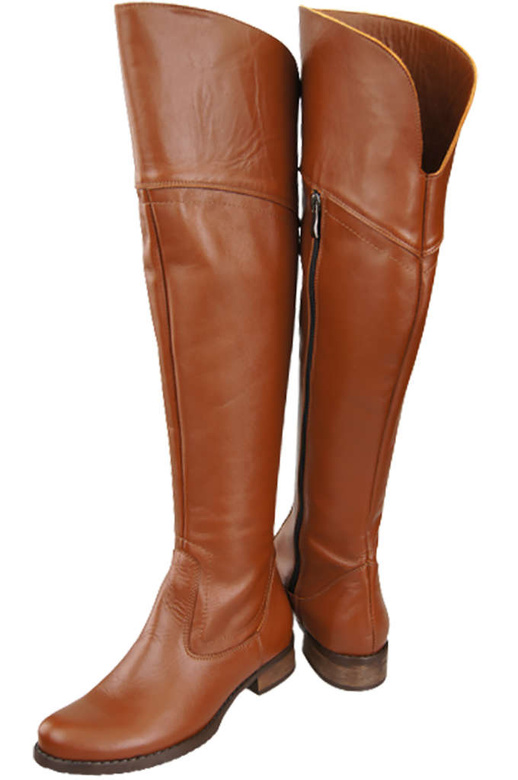 Shoes Boots Women Boots Over-the-knee boots Over-the-knee natural leather 638 ElitaBut