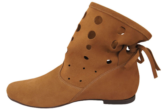 Shoes Boots Women's natural leather velor 160 ElitaBut
