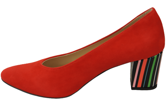 Women's footwear Women's pumps Suede leather 158 Z ElitaBut