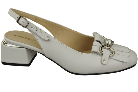 Women's Shoes Sandals Decorated with Fringes Natural Leather 208 ElitaBut