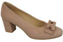 Women's shoes Pumps Natural leather suede 163 ElitaBut