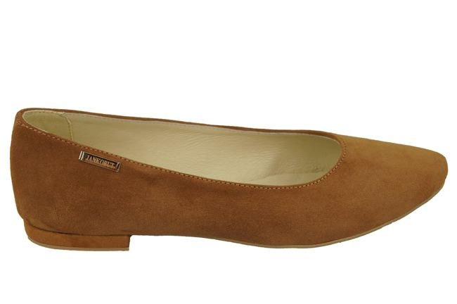 Women's shoes Ballerinas natural leather Suede 131 ElitaBut