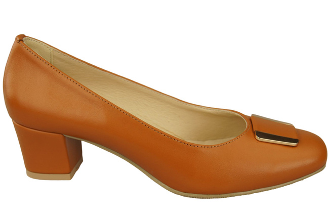 Women's shoes Pumps Natural leather 187 ElitaBut
