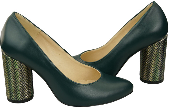 Women's shoes Pumps Natural leather 194 ElitaBut