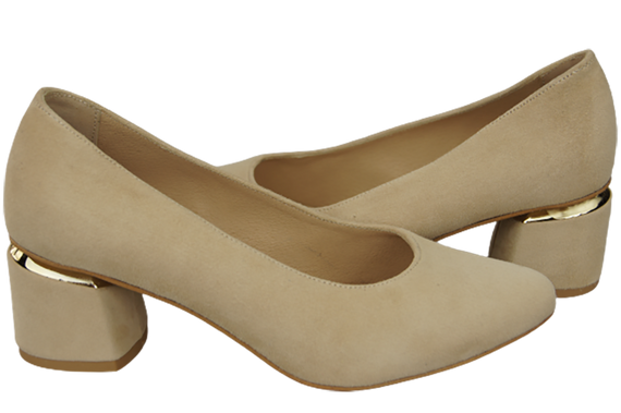 Women's footwear Women's pumps Suede leather 143 ElitaBut