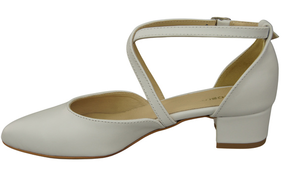 Women’s Leather Sandals with Straps Low Heel 223 ElitaBut