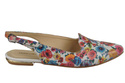 Obuwie Baleriny Damskie Lordsy kwiatek 1 Skóra Naturalna  917 ElitaBut