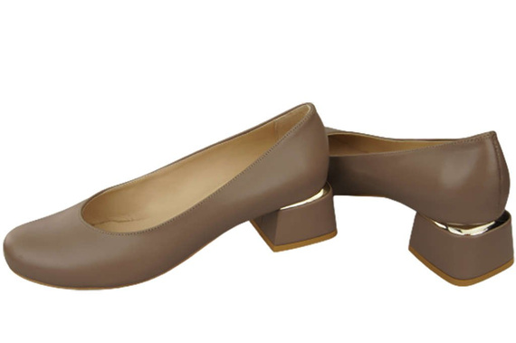 Women's shoes Pumps Natural leather 159 ElitaBut