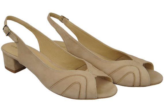 Shoes Women Sandals natural leather 991 ElitaBut