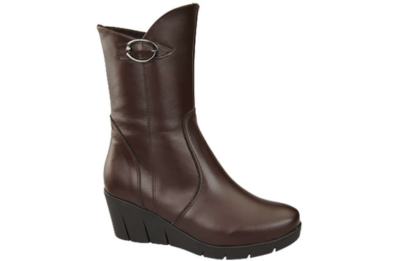 Shoes Women's Wedge Boots Natural leather 178 ElitaBut