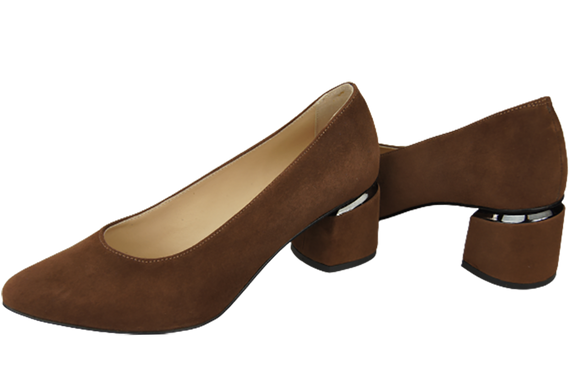 Women's footwear Women's pumps Suede leather 143 ElitaBut