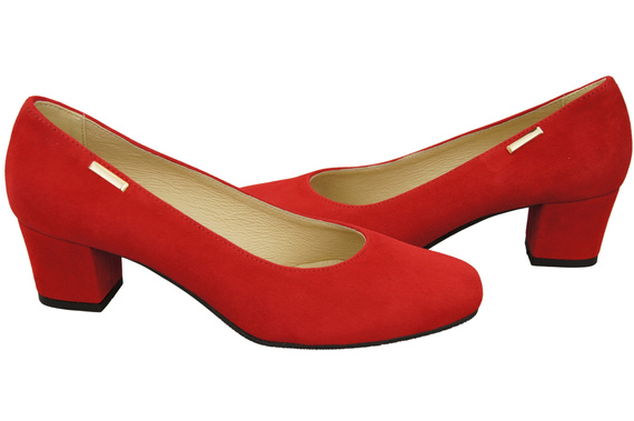 Comfortable Women's Shoes Pumps Natural Suede Leather 172 Z ElitaBut