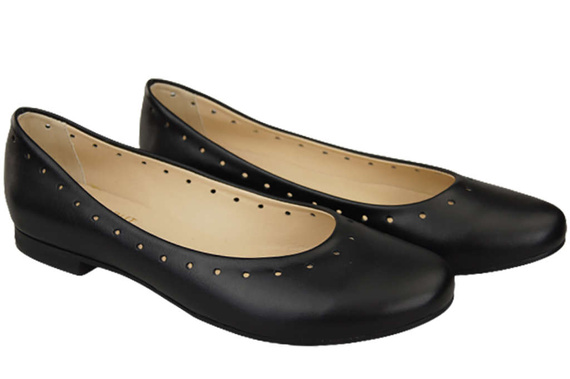 Women's Shoes Comfortable Ballerinas Natural Leather 162 ElitaBut