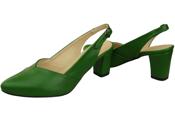 Women's Shoes High Heel Sandals Natural Leather 217 ElitaBut