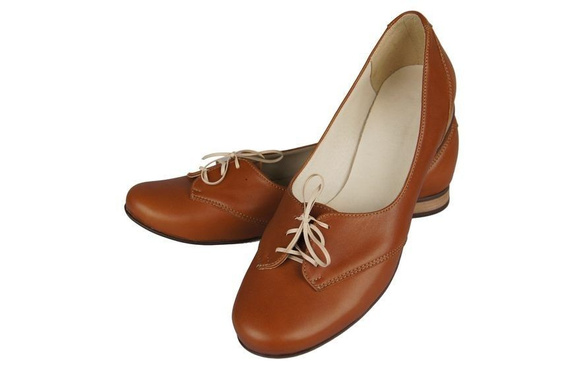 Women's Ballerinas Shoes Natural Leather 700 ElitaBut