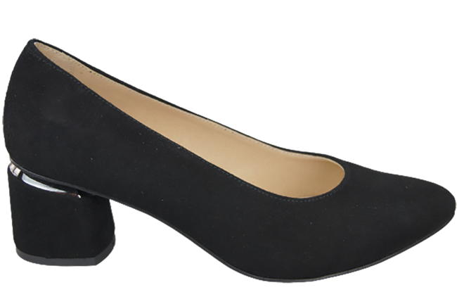 Women's footwear Women's pumps Suede leather 143 ElitaBut