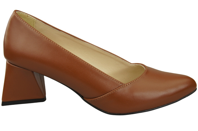 Women’s  Pumps Genuine Leather Pointed Toe Heel ElitaBut 221