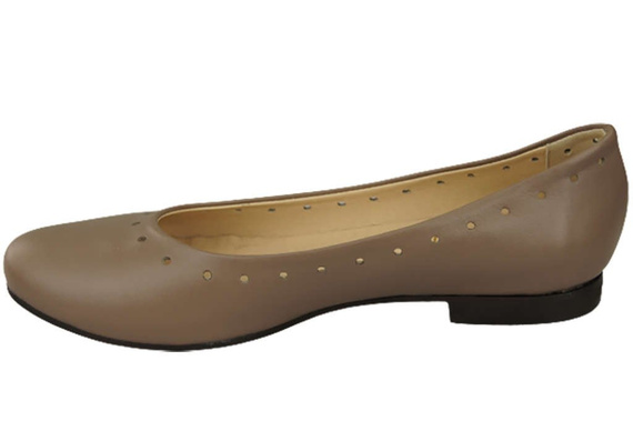 Women's Shoes Comfortable Ballerinas Natural Leather 162 ElitaBut