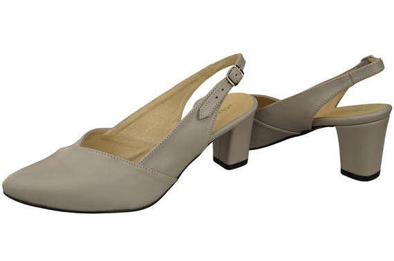 Women's Shoes High Heel Sandals Natural Leather 217 ElitaBut