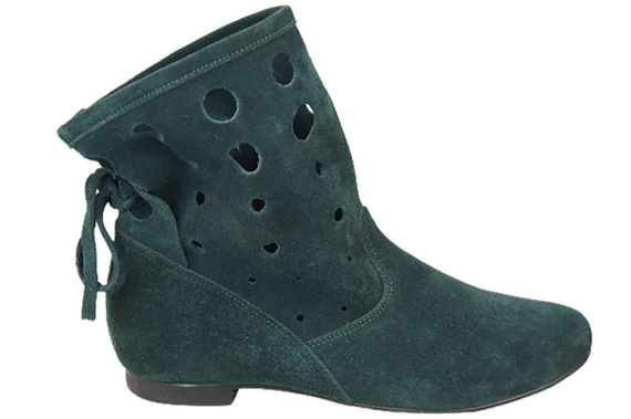 Shoes Boots Women's natural leather velor 160 ElitaBut