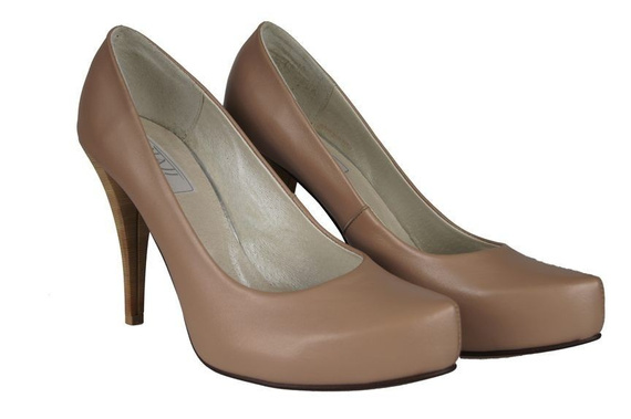 Women's shoes Pumps natural leather 644 ElitaBut
