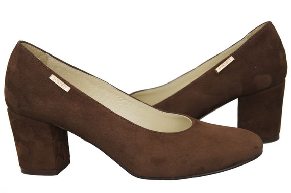 Women's Shoes Pumps Natural Leather Suede 125 ElitaBut