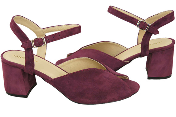 Shoes for women Sandals natural leather Suede 185 ElitaBut