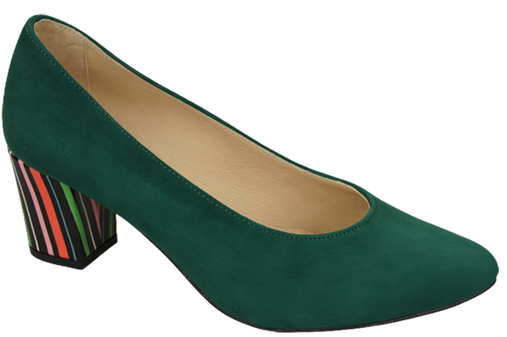 Women's footwear Women's pumps Suede leather 158 Z ElitaBut