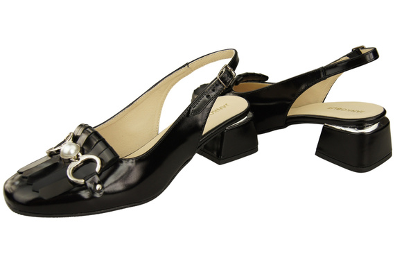 Women's Shoes Sandals Decorated with Fringes Natural Leather 208 ElitaBut