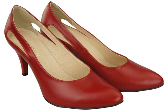 Women's shoes Pumps Natural leather 166 ElitaBut