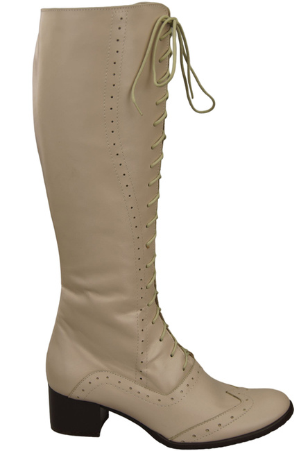 Shoes Women's boots Lace-up natural leather 595 ElitaBut