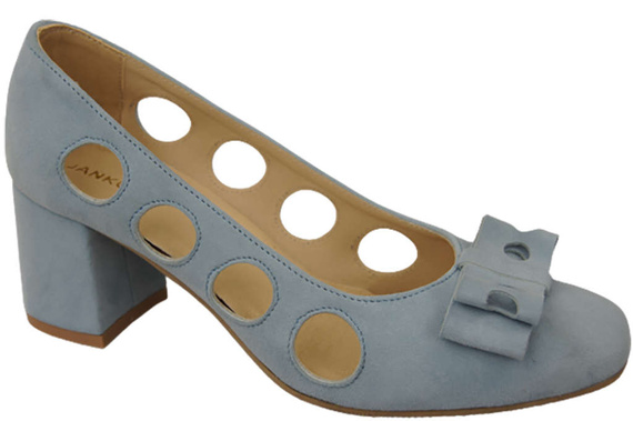 Women's shoes Pumps Natural leather suede 182 ElitaBut