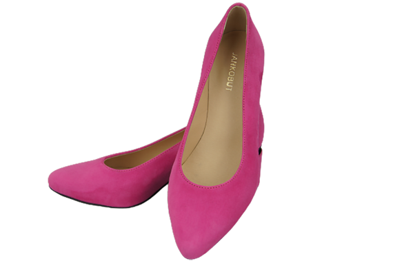 Women's footwear Women's pumps Suede leather 143 ElitaBut