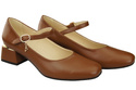 Women's shoes Pumps with a strap, natural leather 202 ElitaBut