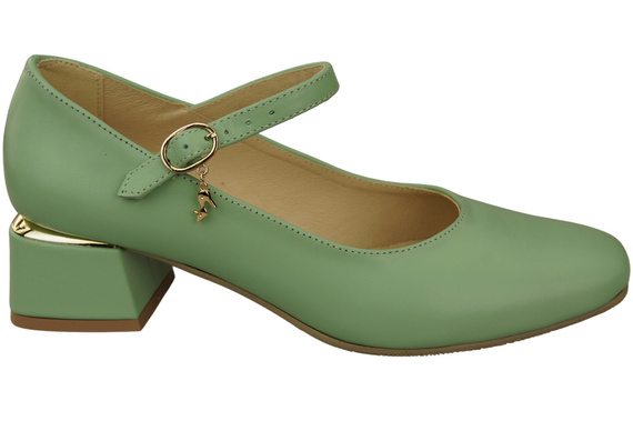 Women's shoes Pumps with a strap, natural leather 202 ElitaBut