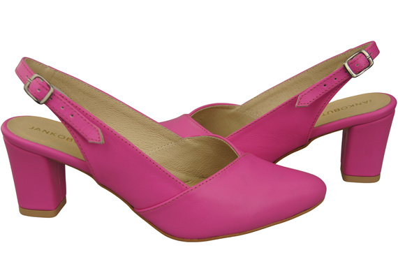 Women's Shoes High Heel Sandals Natural Leather 217 ElitaBut