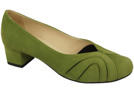Women's shoes Suede leather pumps 786 Z ElitaBut